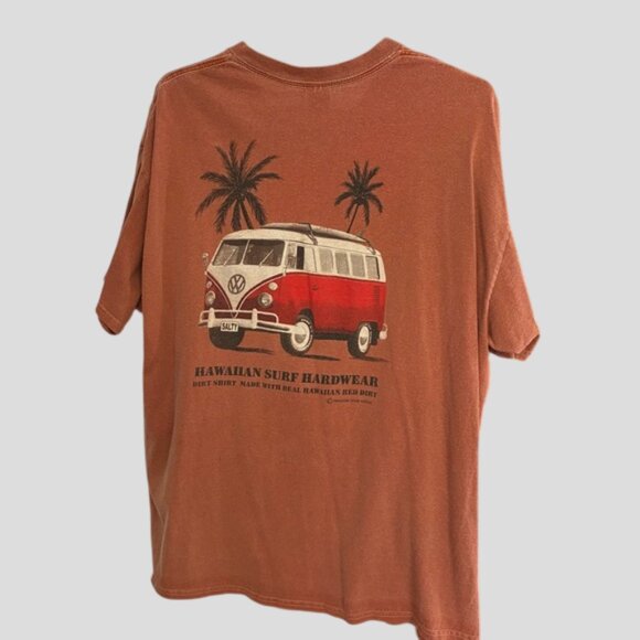 Red Dirt Hawaii Volkswagen Salty Van Men's T-Shirt - Picture 1 of 11